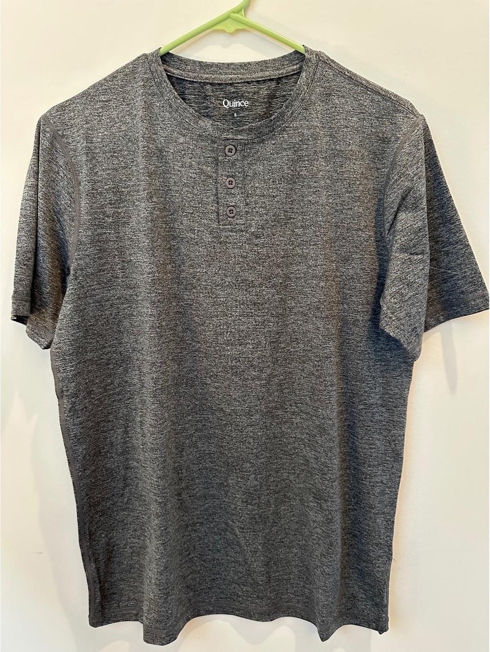 Men Small Quince Henley Gray